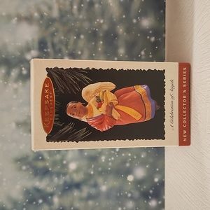 Hallmark keepsake ornament 'A Celebration Angels' 1st in Series 1995 NIB Kwanzaa